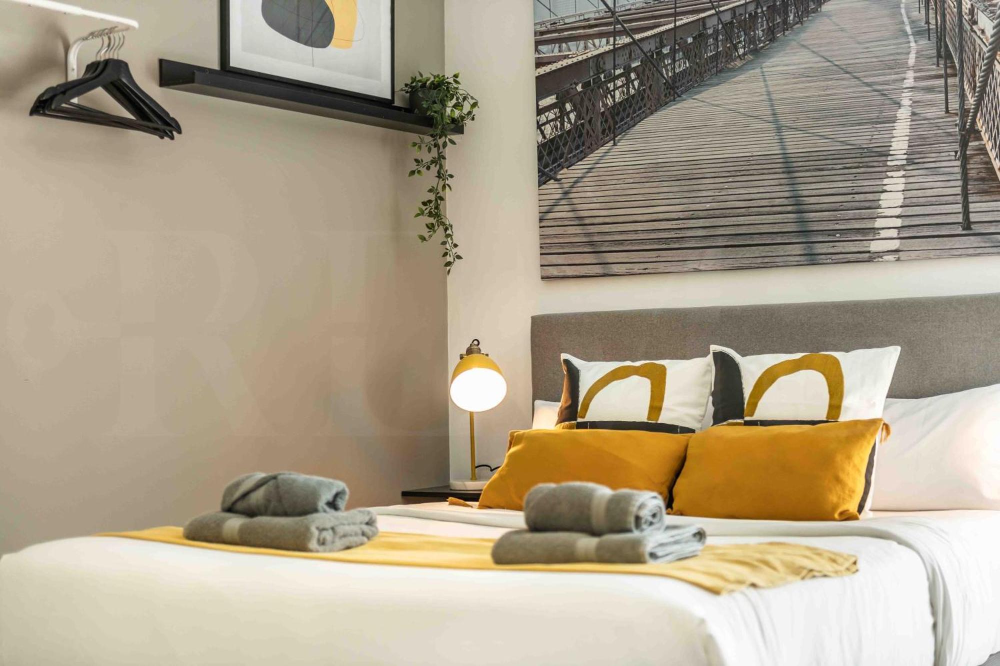 Modern Studio With Private Rooftop Terrace By Rems Málaga Kültér fotó